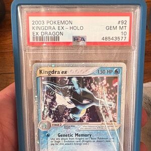 PSA 10 2003 Pokemon Kingdra EX Holo Card